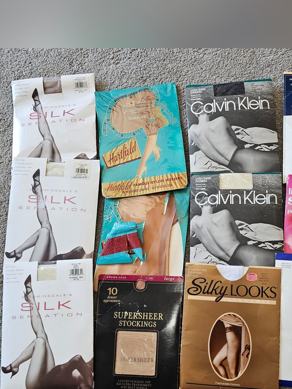 Vintage Deadstock 70s 80s 90s Pantyhose Nylons
